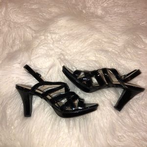 Classy black 3” heels